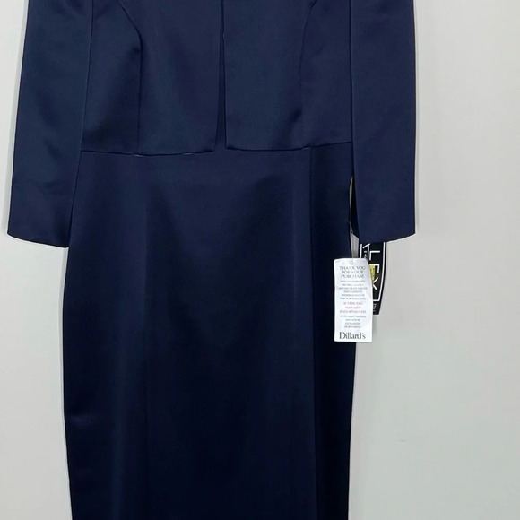 Alex Evenings Women's Maxi Formal Jacket Dress Vintage Y2K Made in USA  modest - Picture 3 of 16